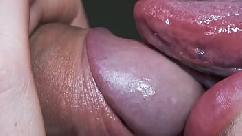 This horny girl licks my dick like a lollipo so sexy